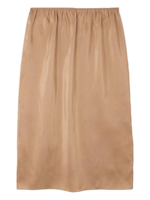 Carven silk skirt