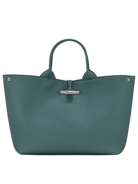 Longchamp Le Roseau L Handbag Cedar - Leather