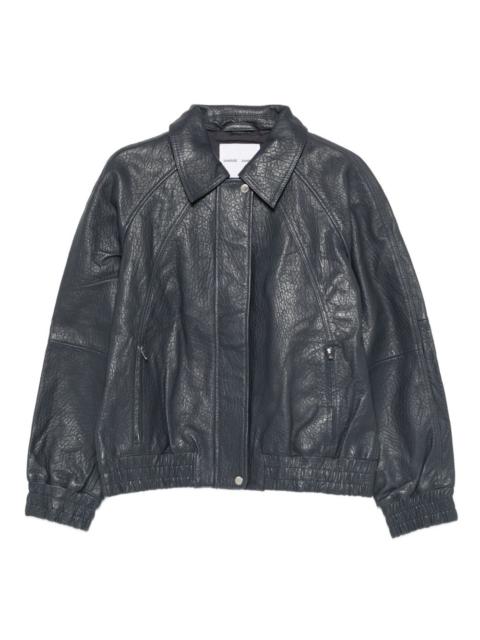 SAMSØE SAMSØE leather coat