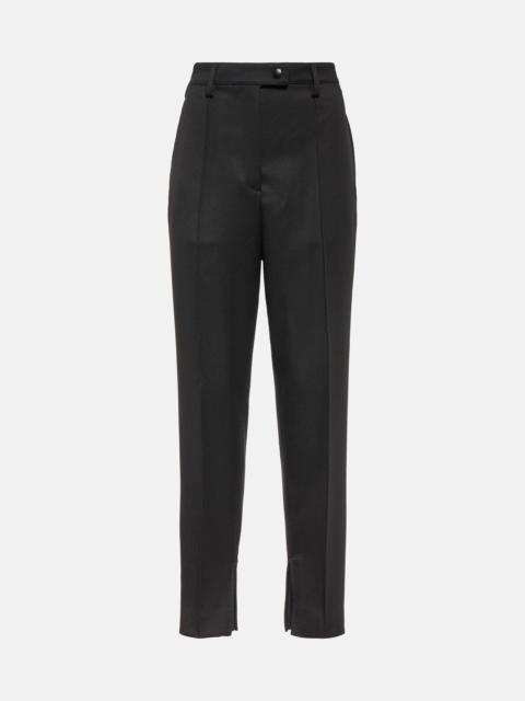Prada High-rise tapered pants