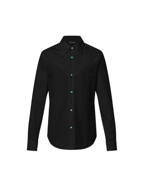 Louis Vuitton Western Long-Sleeved Cotton Shirt