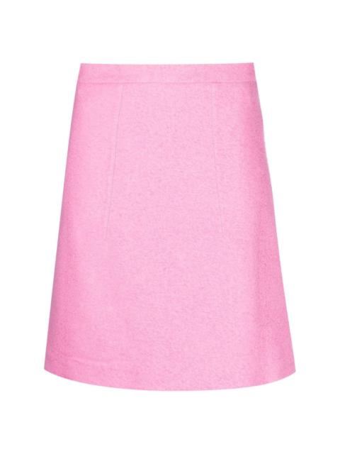 PATOU high-waisted A-line miniskirt