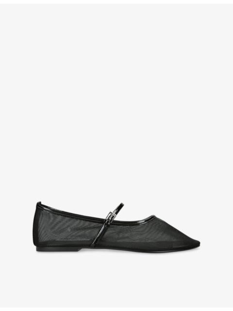 STEVE MADDEN Mash Mesh Mary Jane Flats