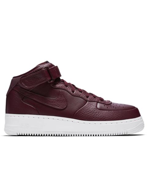 Nike Air Force 1 Mid Night Maroon