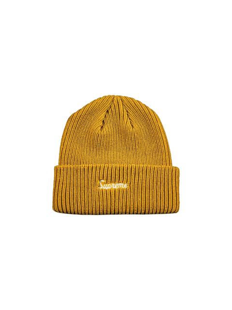 Supreme Loose Gauge Beanie 'Sulfur'