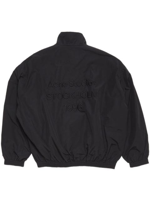 Acne Studios 로고 재킷 - 검정
