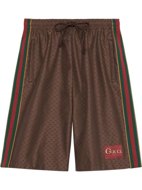 GUCCI GG logo shorts