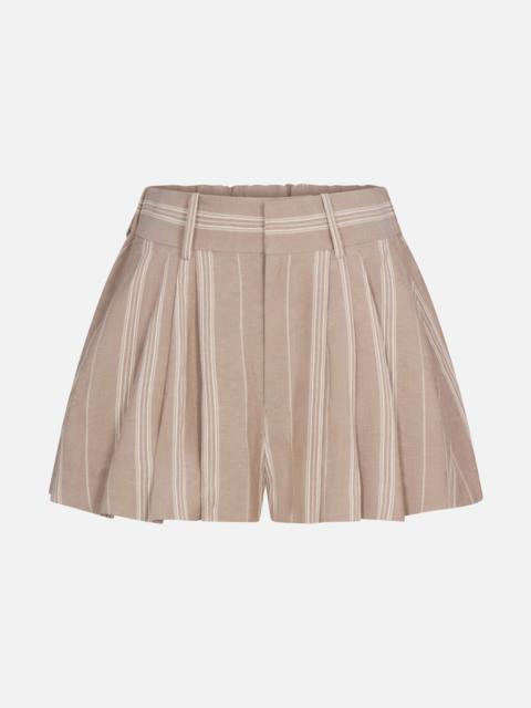 FRAME The Linen Refract Short