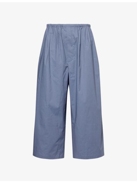 Proenza Schouler Kayla Relaxed-Fit Cotton Trousers