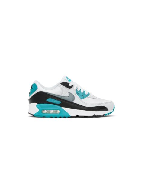 Nike Gray & Blue Air Max 90 Sneakers