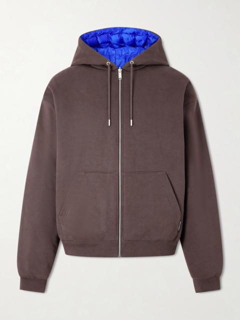 Canada Goose Fuse Reversible Cotton-Jersey and Quilted Shell Down Hoodie