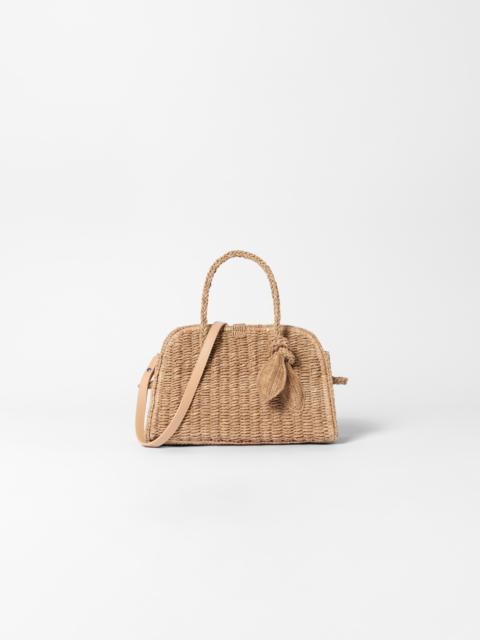 JACQUEMUS The small raffia Turismo