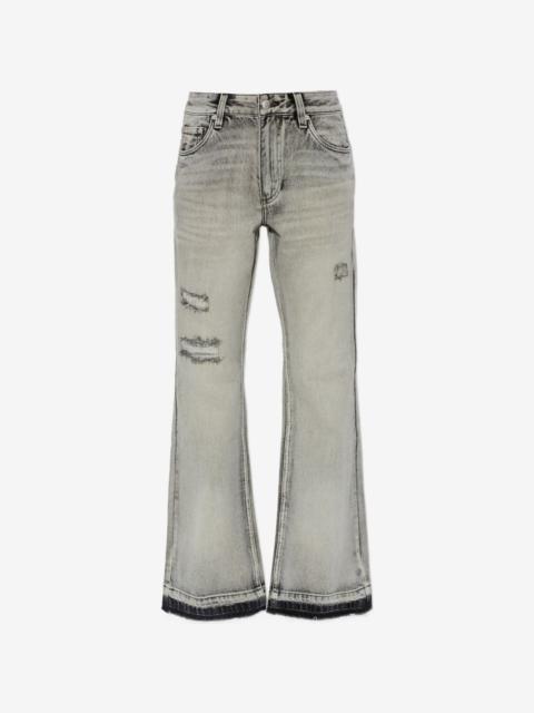 MISBHV distressed flared jeans