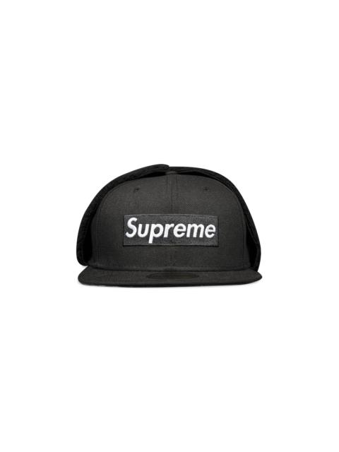 Supreme x New Era Earflap Box Logo 'Black'