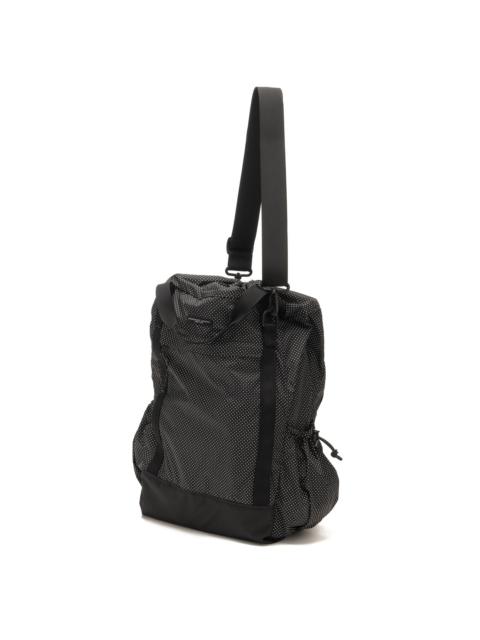 Engineered Garments UL 3 Way Bag Black Polyfiber Polka Dot