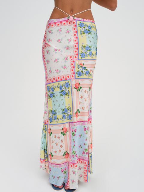 For Love & Lemons Cassandra Maxi Skirt