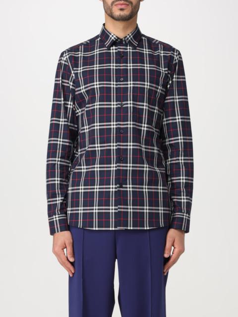 Burberry Embroidered Poplin Shirt | italist | REVERSIBLE