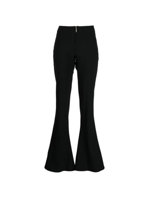 Jean Paul Gaultier low-rise flared trousers