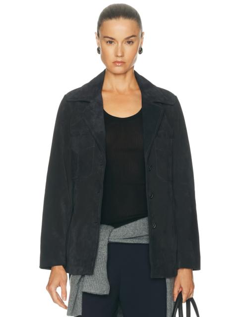 NILI LOTAN Dominic Suede Jacket