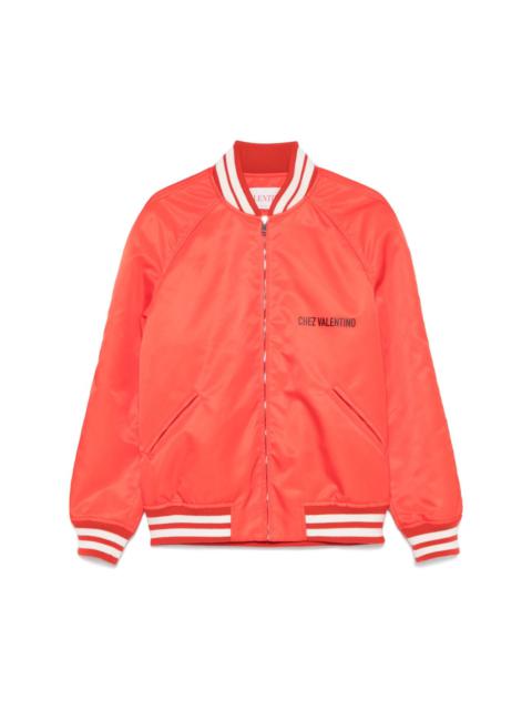Valentino Chez Valentino-print bomber jacket