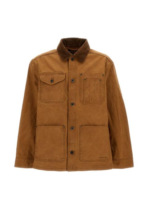 FILSON corduroy-collar shirt jacket