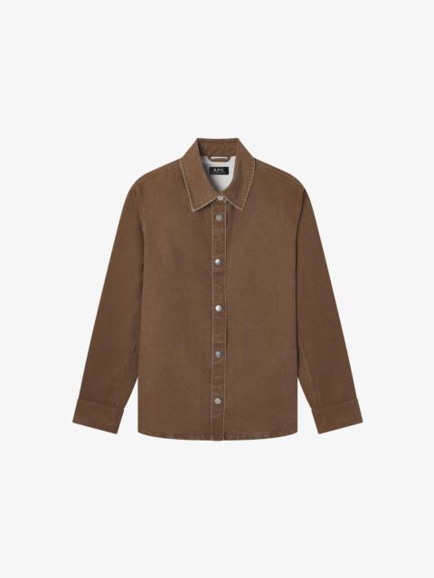 A.P.C. BUTTON-DOWN JACKET