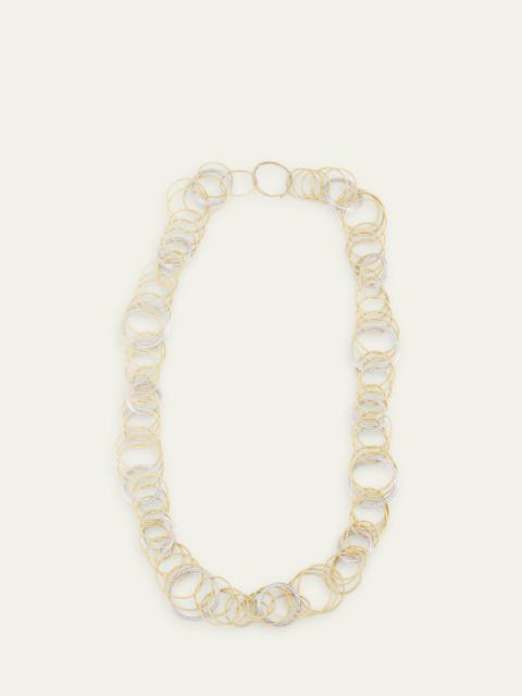 Buccellati Hawaii 18K Diamond Short Necklace, 48cm