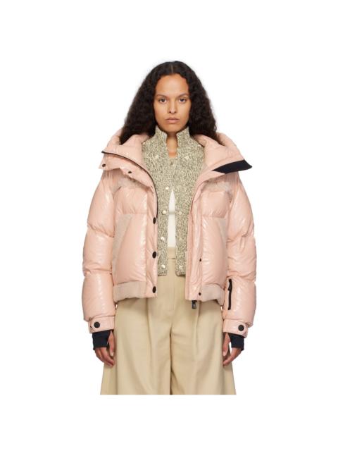 Moncler Grenoble Pink CP Eibsee Down Jacket