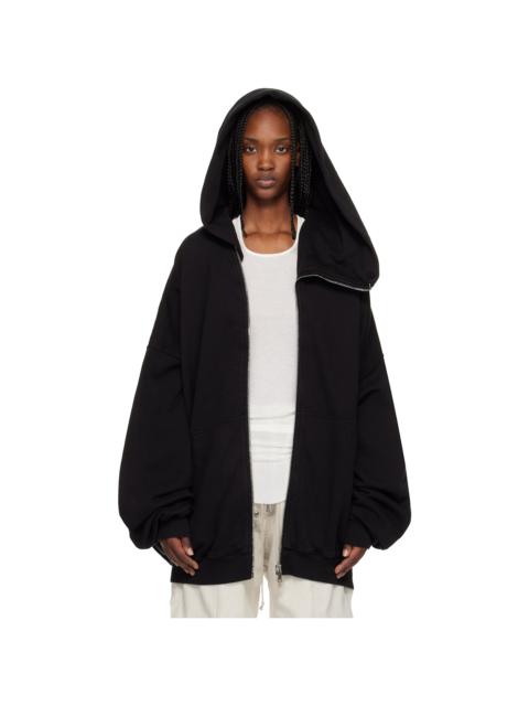 Rick Owens DRKSHDW Black Temple Mountain Hun Hoodie