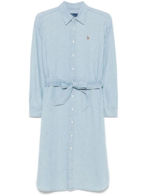 Polo Ralph Lauren Polo Pony-embroidered mini dress