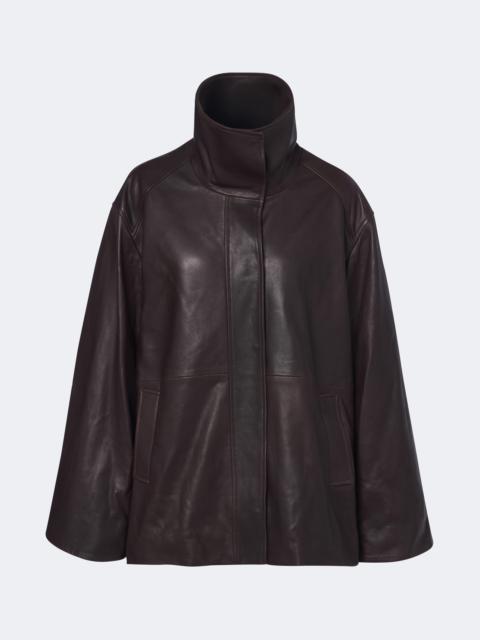 NOUR HAMMOUR Lowen leather jacket