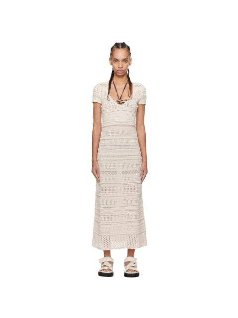 Isabel Marant Off-White Jinny Midi Dress