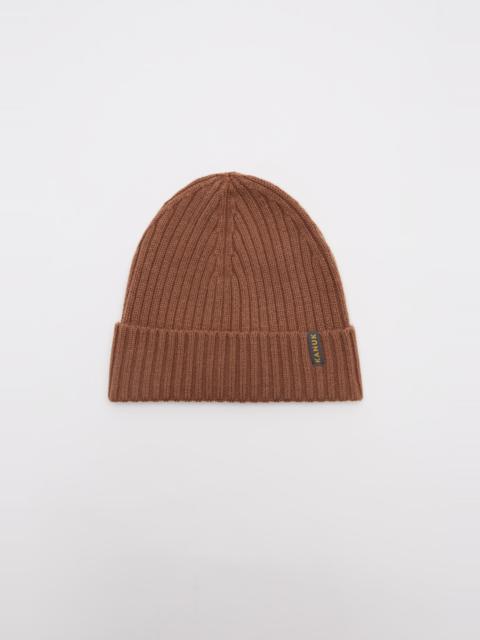 Kanuk Odda Ribbed Beanie in Cinnamon