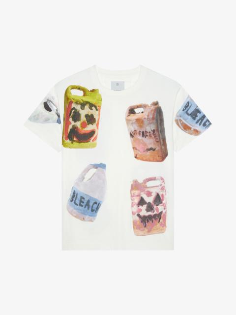 OVERSIZED T-SHIRT IN JERSEY WITH CERAMICS PRINTS