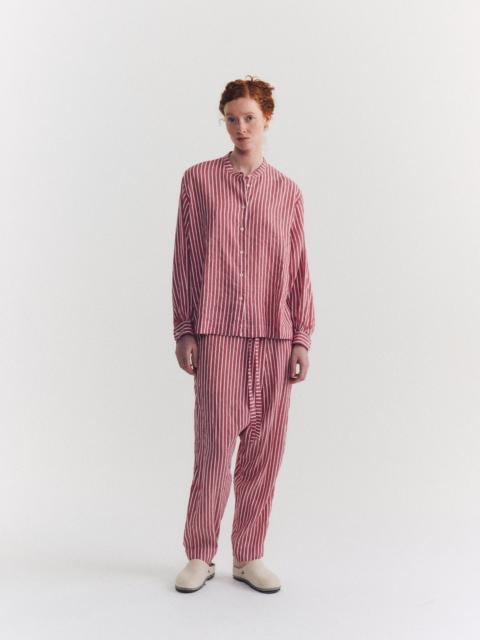CASEY/CASEY BIGGY GRANDAD SHIRT - LINEY - STRIPE 2