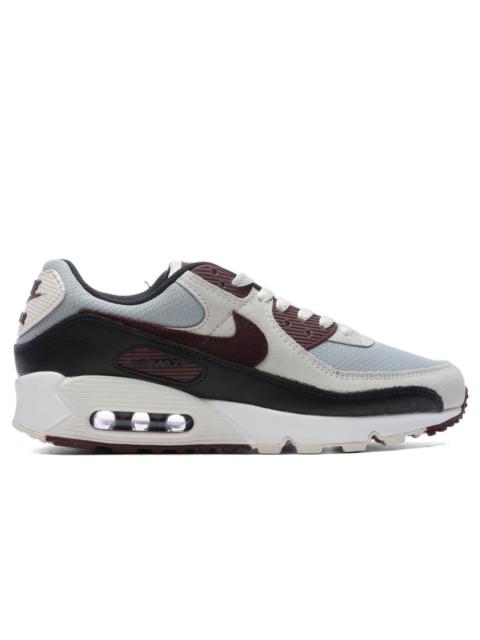 Nike AIR MAX 90 - WOLF GREY/BURGUNDY CRUSH/PHANTOM