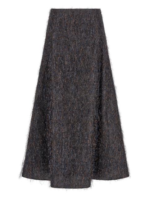 PESERICO Skirt With Metallic Fringes