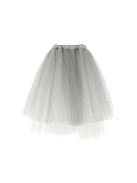 Comme Des Garçons tulle midi skirt