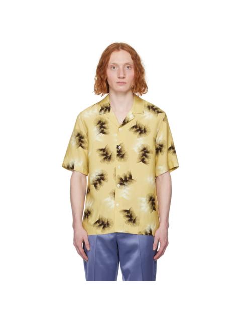Paul Smith Yellow Printed Shirt