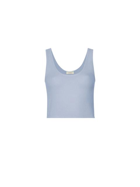 LAPOINTE Cashmere Silk Cropped Tank Top