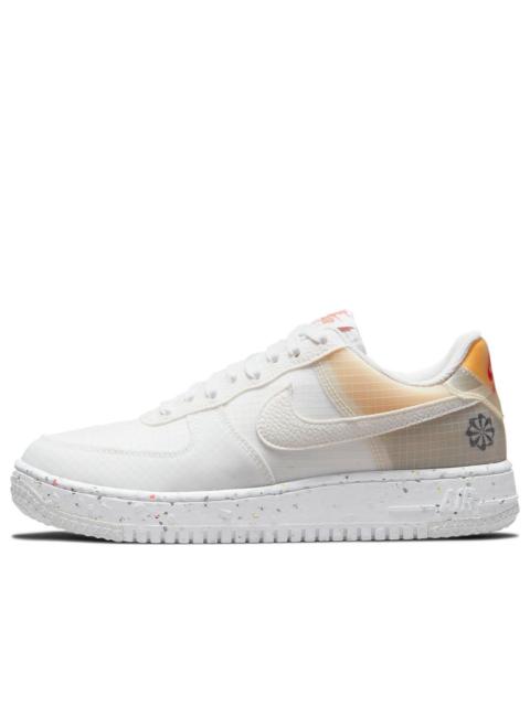Nike (WMNS) Nike Air Force 1 Crater 'Move To Zero - White Orange' DO7692-100