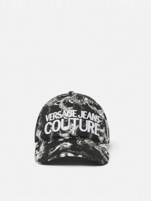 VERSACE JEANS COUTURE Watercolor Couture Baseball Cap