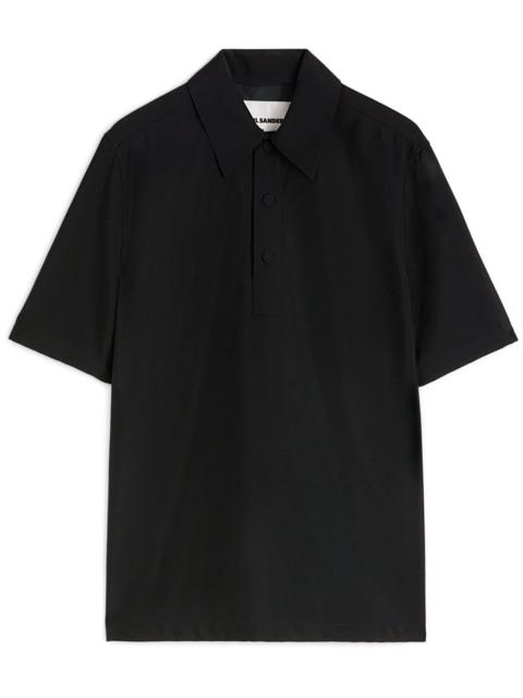 Jil Sander wool polo shirt