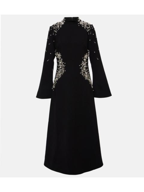 SIMKHAI Odetta crystal-embellished midi dress