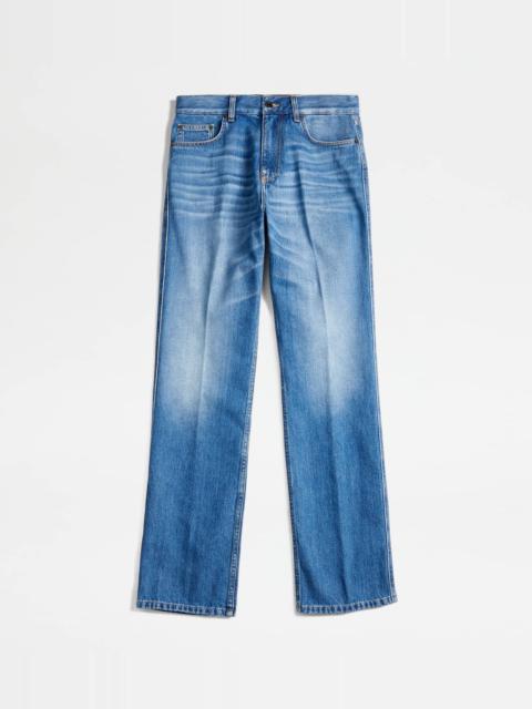 Tod's 5-POCKET JEANS - LIGHT BLUE