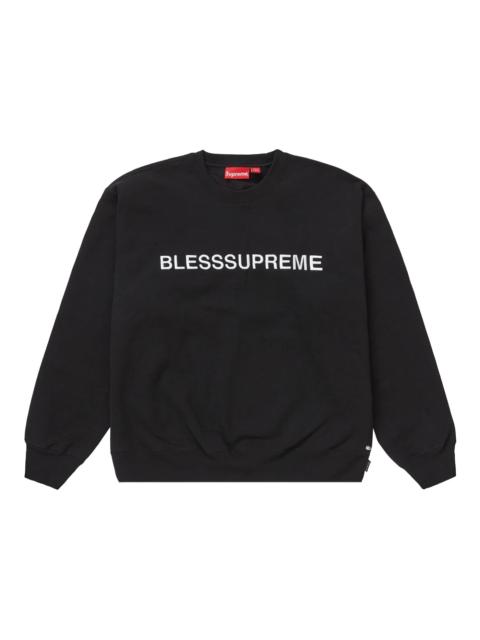 Supreme Supreme Bless Crewneck Black