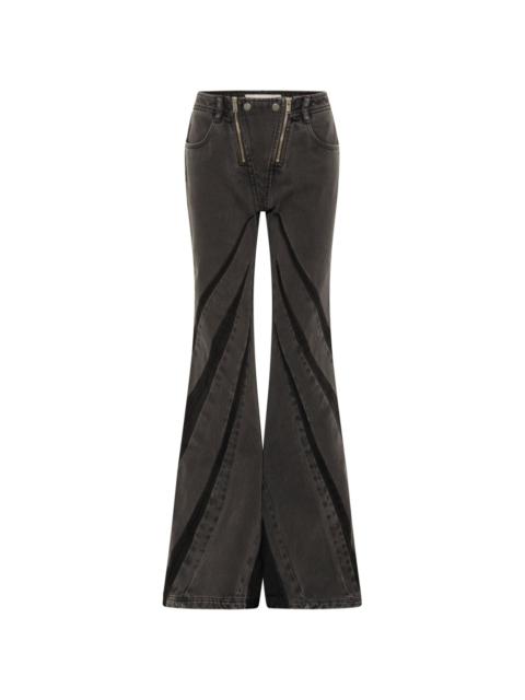Dion Lee Darted flared jeans