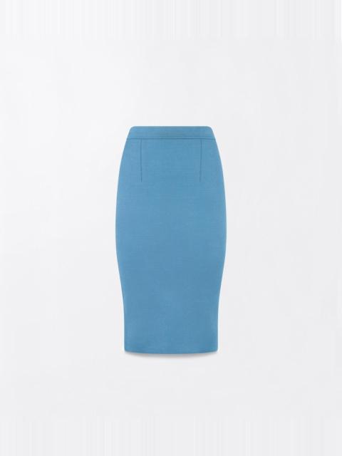 TOM FORD KNEE-LENGTH FITTED PENCIL SKIRT WITH SHAPING DETAILS