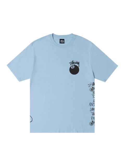 Stussy Test Strike Pigment Dyed Tee 'Sky Blue'