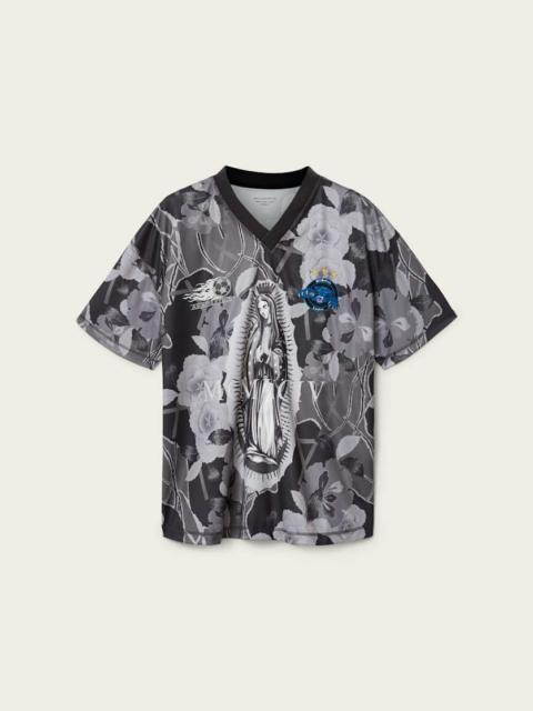 ALLSAINTS PUERTO OVERSIZED SHORT SLEEVE SOCCER SHIRT